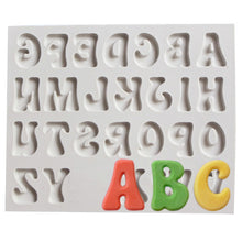 Load image into Gallery viewer, Cake Decoration Capital/Letter/Number Tools Silicone Mold
