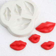 Load image into Gallery viewer, Cake Decoration Lips Kiss Silicone Mold