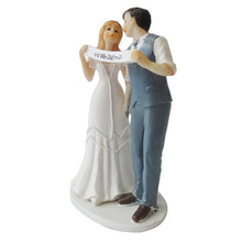 Load image into Gallery viewer, Cake Toppers Dolls Bride and Groom