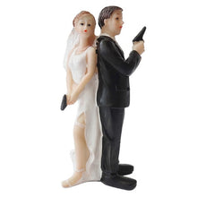 Load image into Gallery viewer, Cake Toppers Dolls Bride and Groom