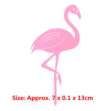 Load image into Gallery viewer, Flamingo Cake Topper Cupcake