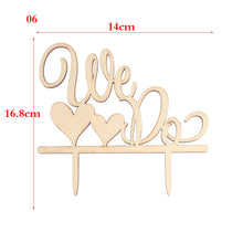 Load image into Gallery viewer, Mr &amp; Mrs Wedding Cake Topper