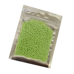 10g 2mm Green Edible Pearl Chocolate