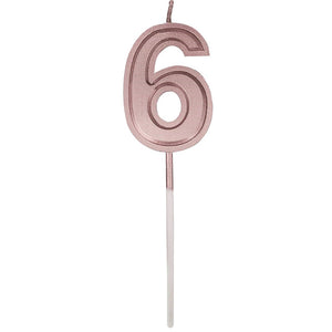 1 pcs A/B Happy Birthday Candles 0-9 Number