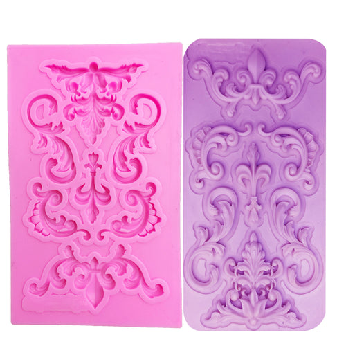 Cake Decoration Lace Flowers Silicone Mold