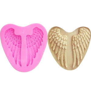 Cake Decoration Angel Wings Silicone Mold