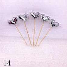Load image into Gallery viewer, 5PCs/Lot Cute Crown Star Baby Cupcake Toppers