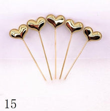 Load image into Gallery viewer, 5PCs/Lot Cute Crown Star Baby Cupcake Toppers