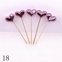 Load image into Gallery viewer, 5PCs/Lot Cute Crown Star Baby Cupcake Toppers