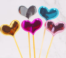 Load image into Gallery viewer, 5PCs/Lot Cute Crown Star Baby Cupcake Toppers