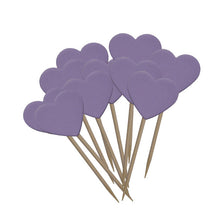Load image into Gallery viewer, 20 Pieces/Lot Lovely Heart Cupcake Topper