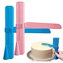 Load image into Gallery viewer, Cake Decoration Scraper Spatulas