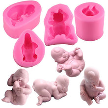 Load image into Gallery viewer, Cake Decoration Baby Silicone Mold