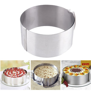Adjustable Circle Cake Ring Bakeware