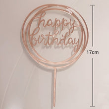 Load image into Gallery viewer, Lady Girl 18 Happy Birthday Cupcake Topper