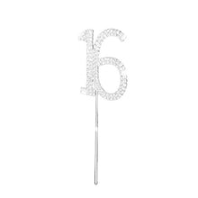 Load image into Gallery viewer, No. 10 16 20 21 25 50 60 70  Cake Topper