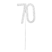 Load image into Gallery viewer, No. 10 16 20 21 25 50 60 70  Cake Topper