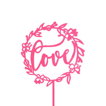 Load image into Gallery viewer, Glitter Happy Birthday Cake Topper Acrylic