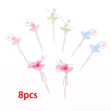 Load image into Gallery viewer, 24Pcs Cartoon Unicorn Cupcake Topper